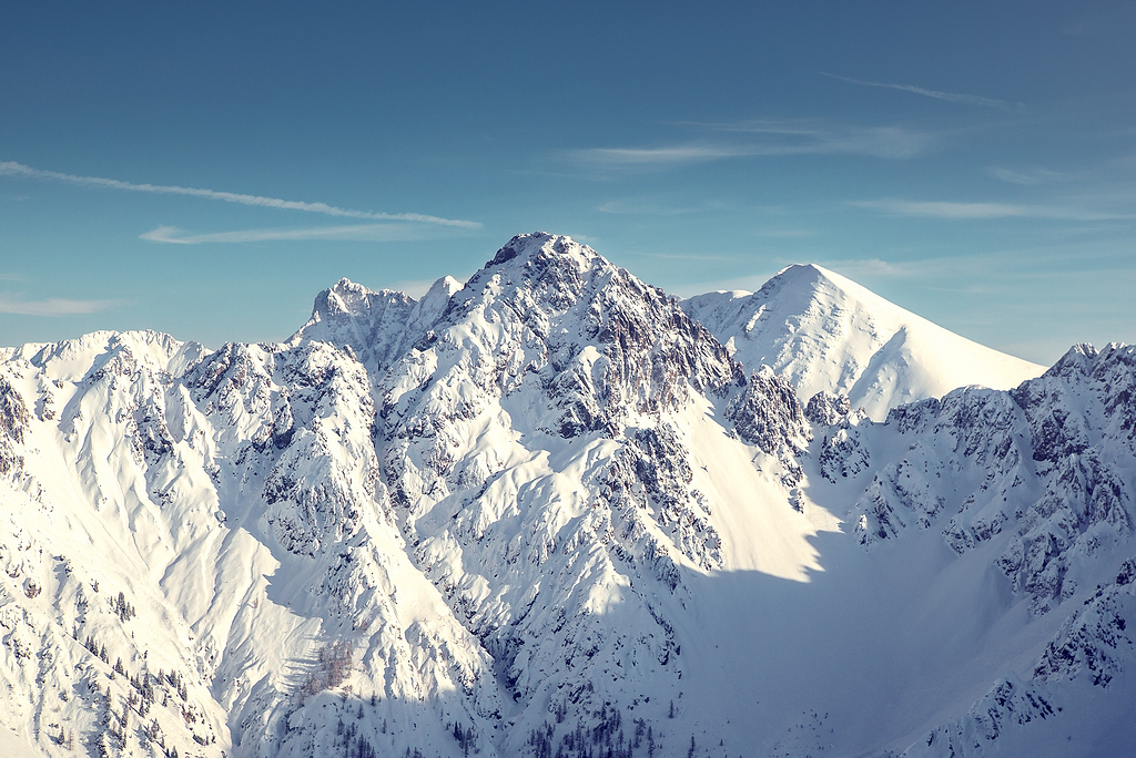 雪山风景图片