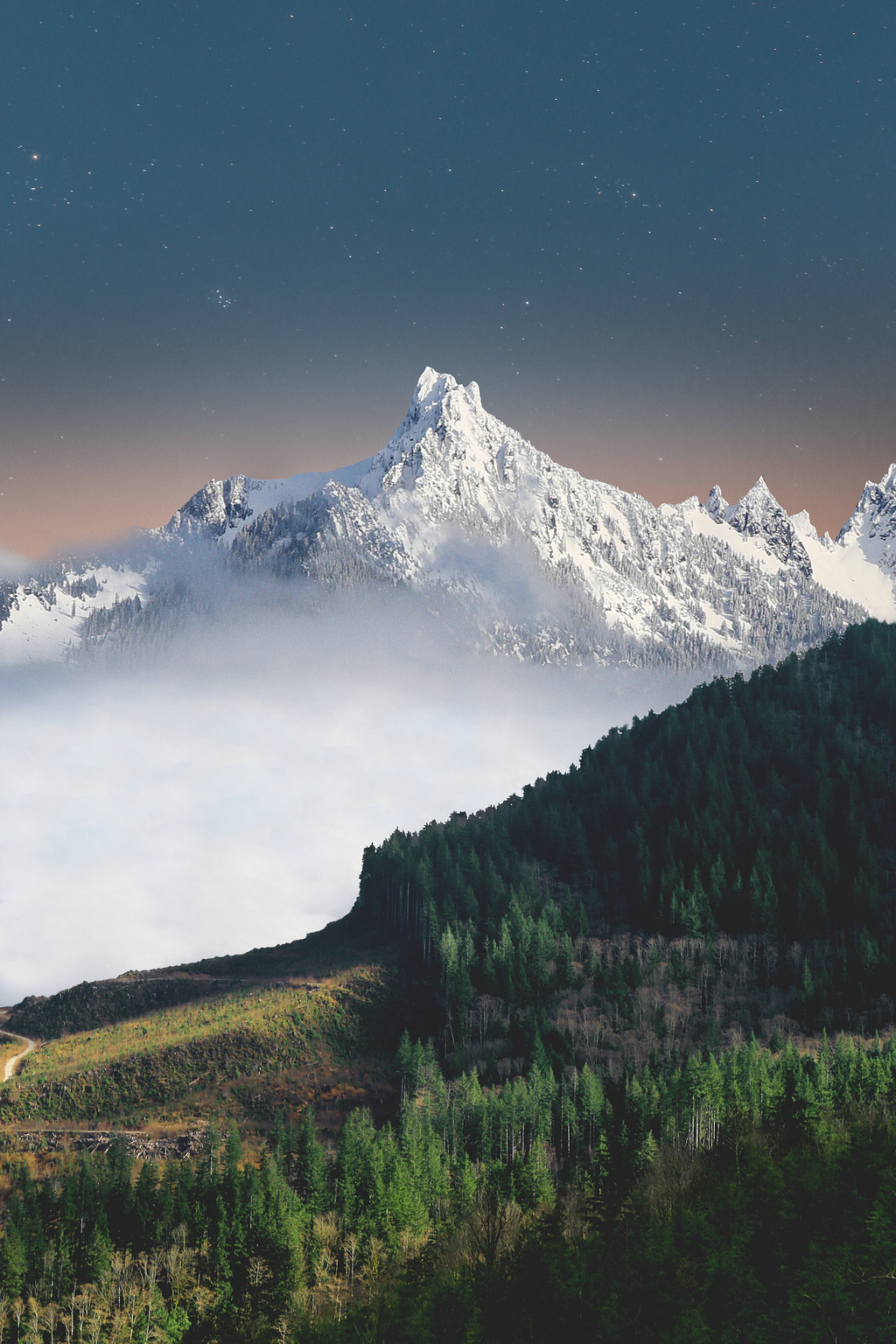 山远景