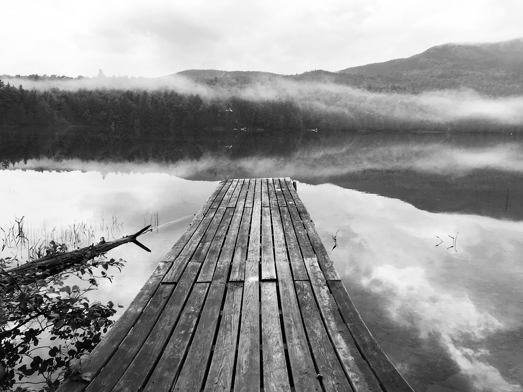 黑白风景