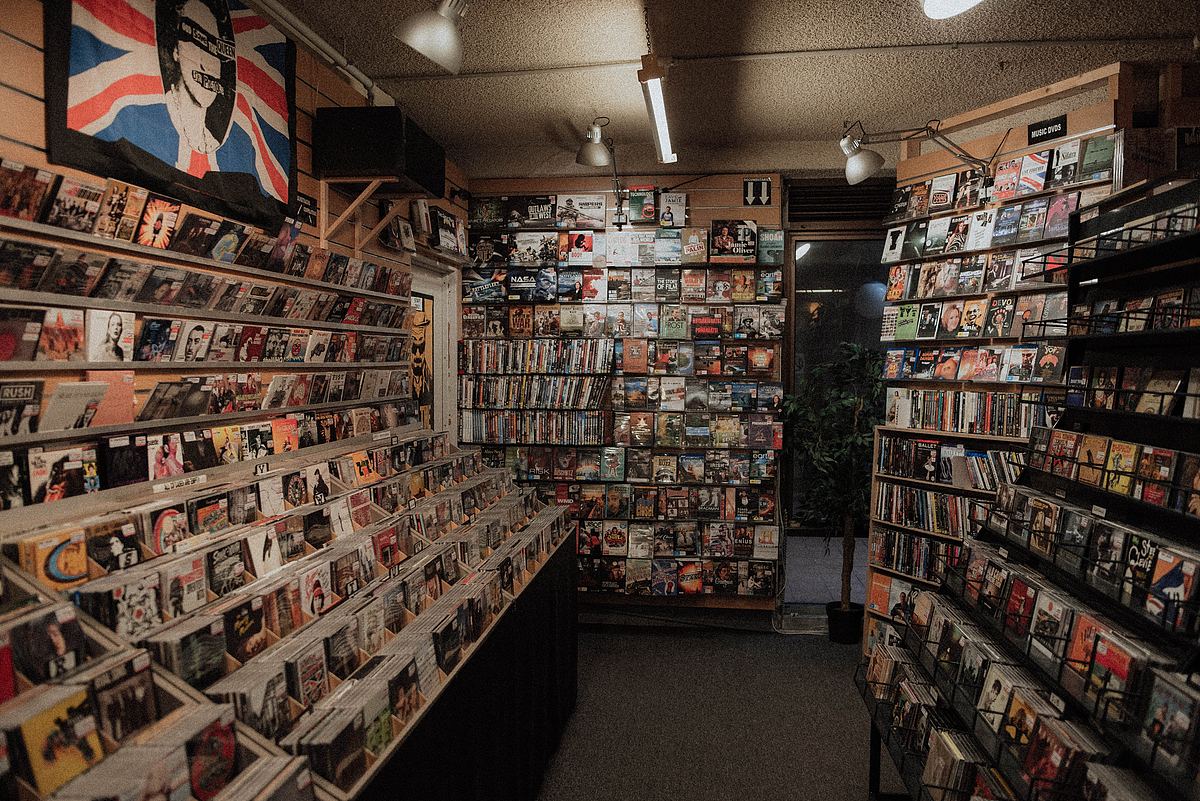 音乐,音乐商店,唱片店及唱片房