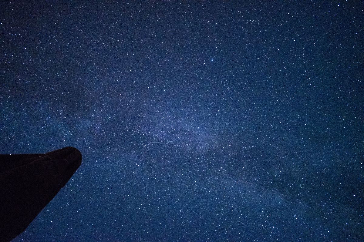 天空,星星,黑暗与黑夜