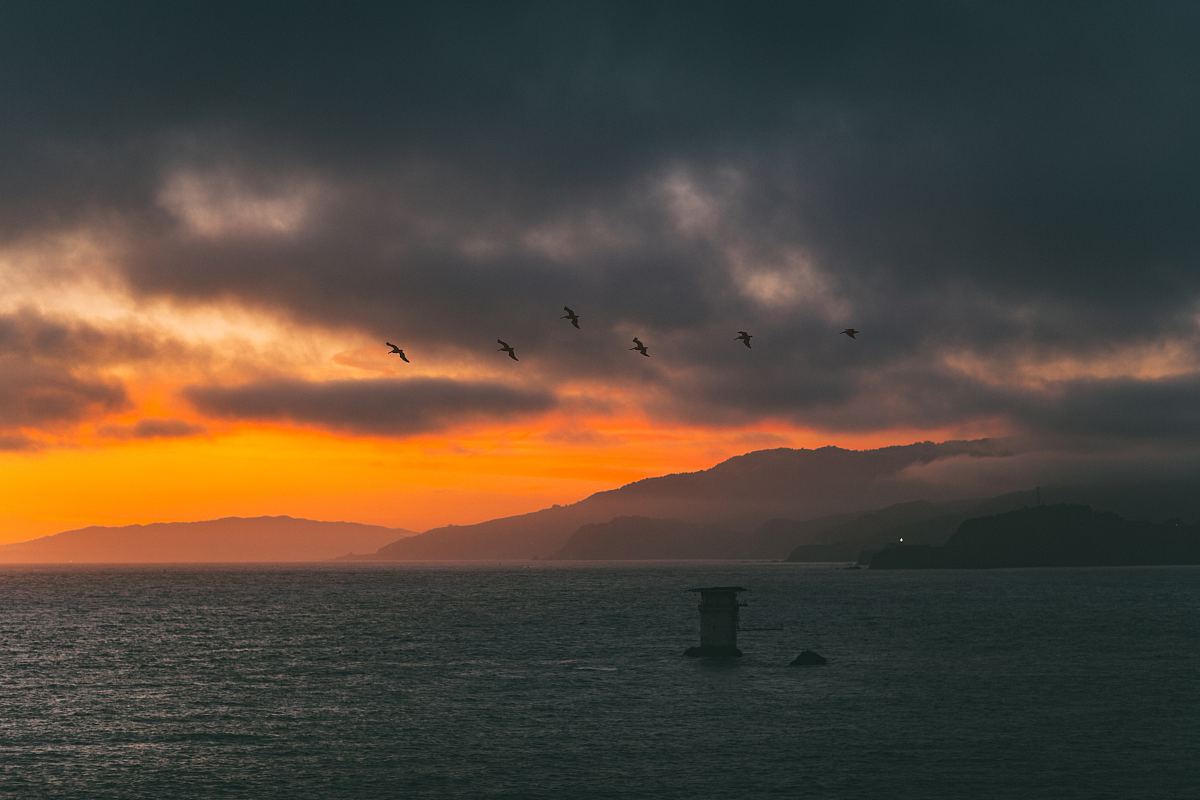 海,云,阴,海