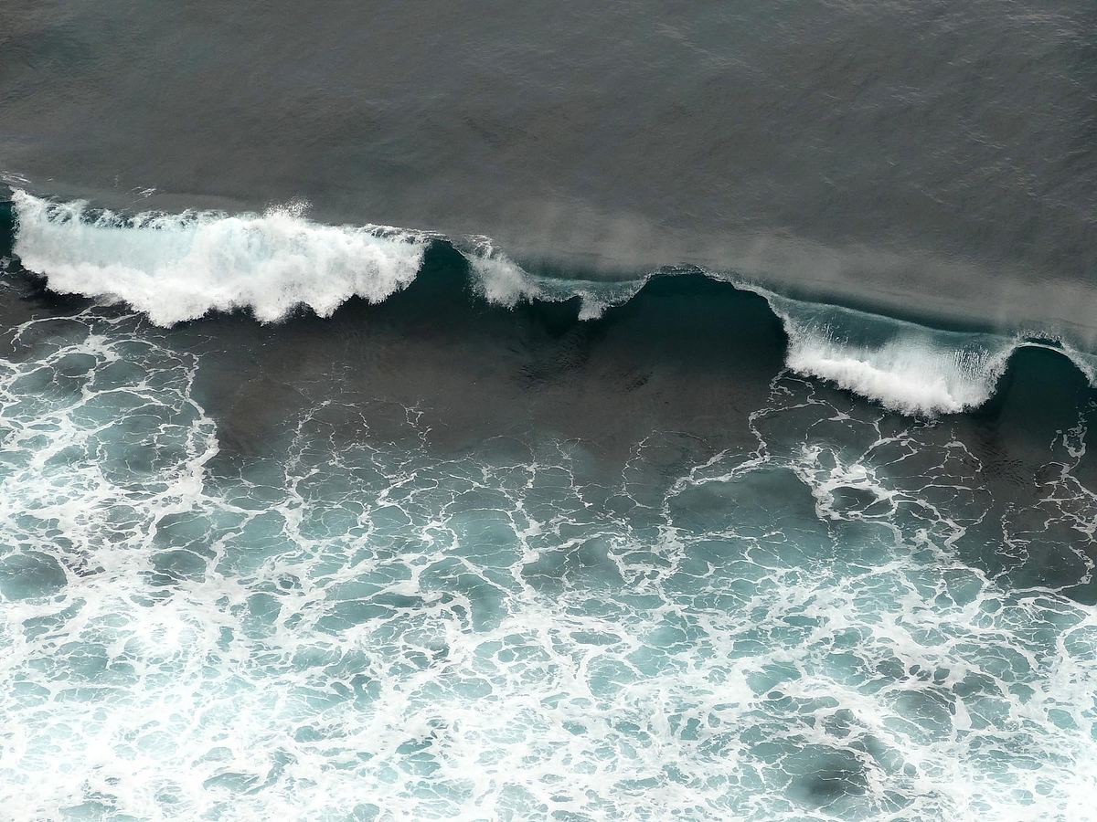 海浪波纹