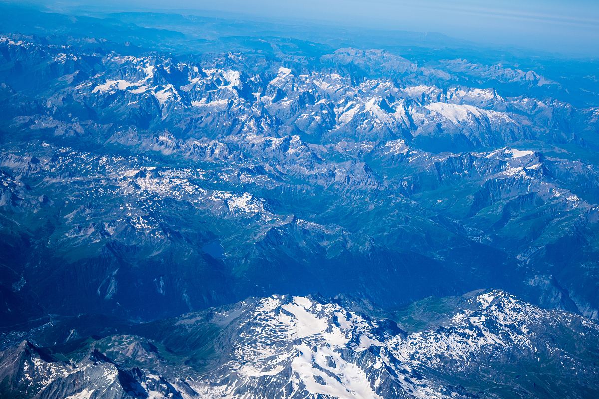 鸟瞰山