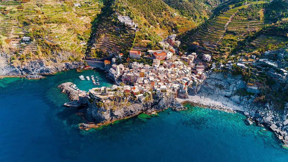 意大利cinque terre vernazza