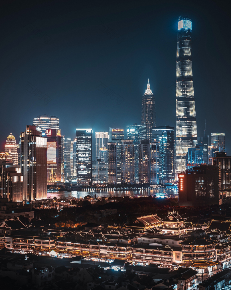上海城市夜景