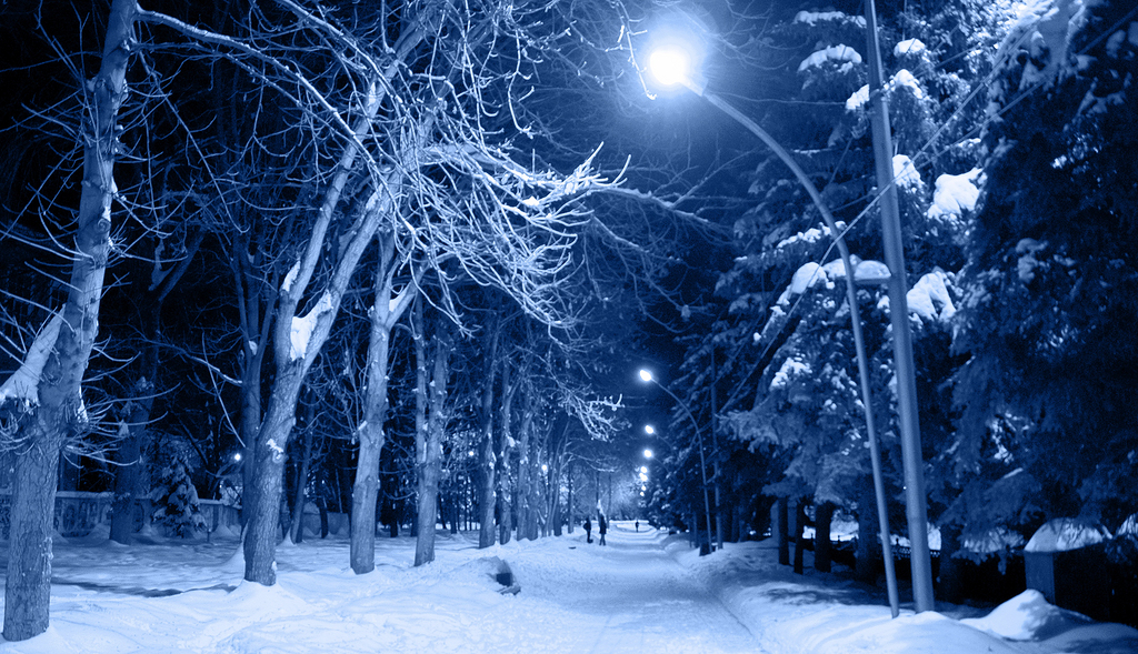 寒冷的街道图片