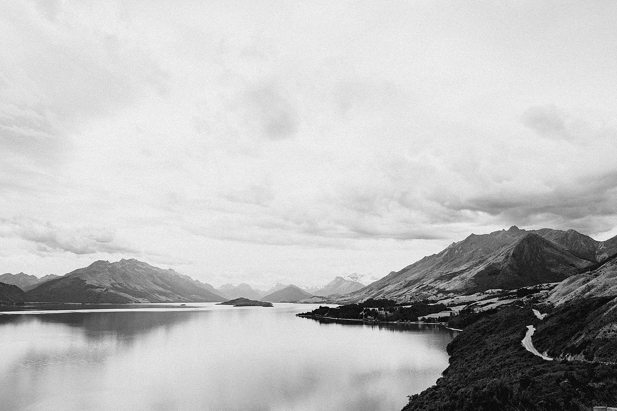 黑白风景