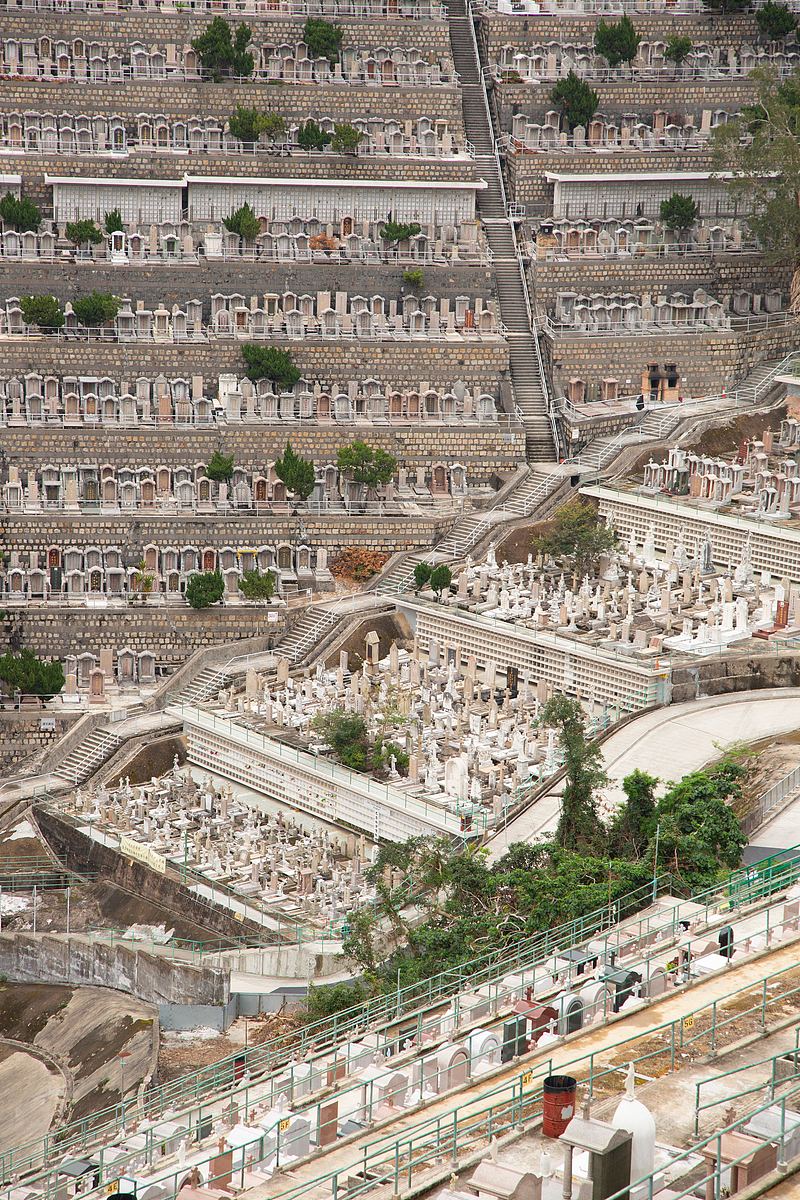 香港富豪坟场图片