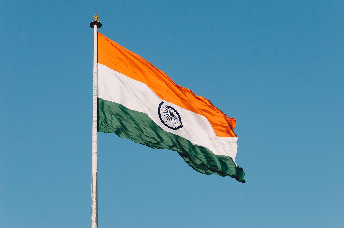 印度国旗的样子图片