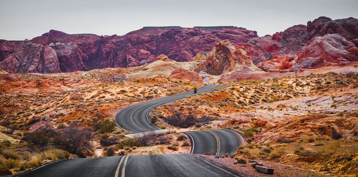 美国沙漠公路图片