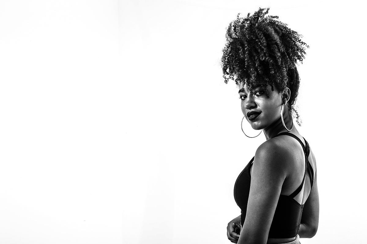 非裔美国人,黑白,人像和皮肤