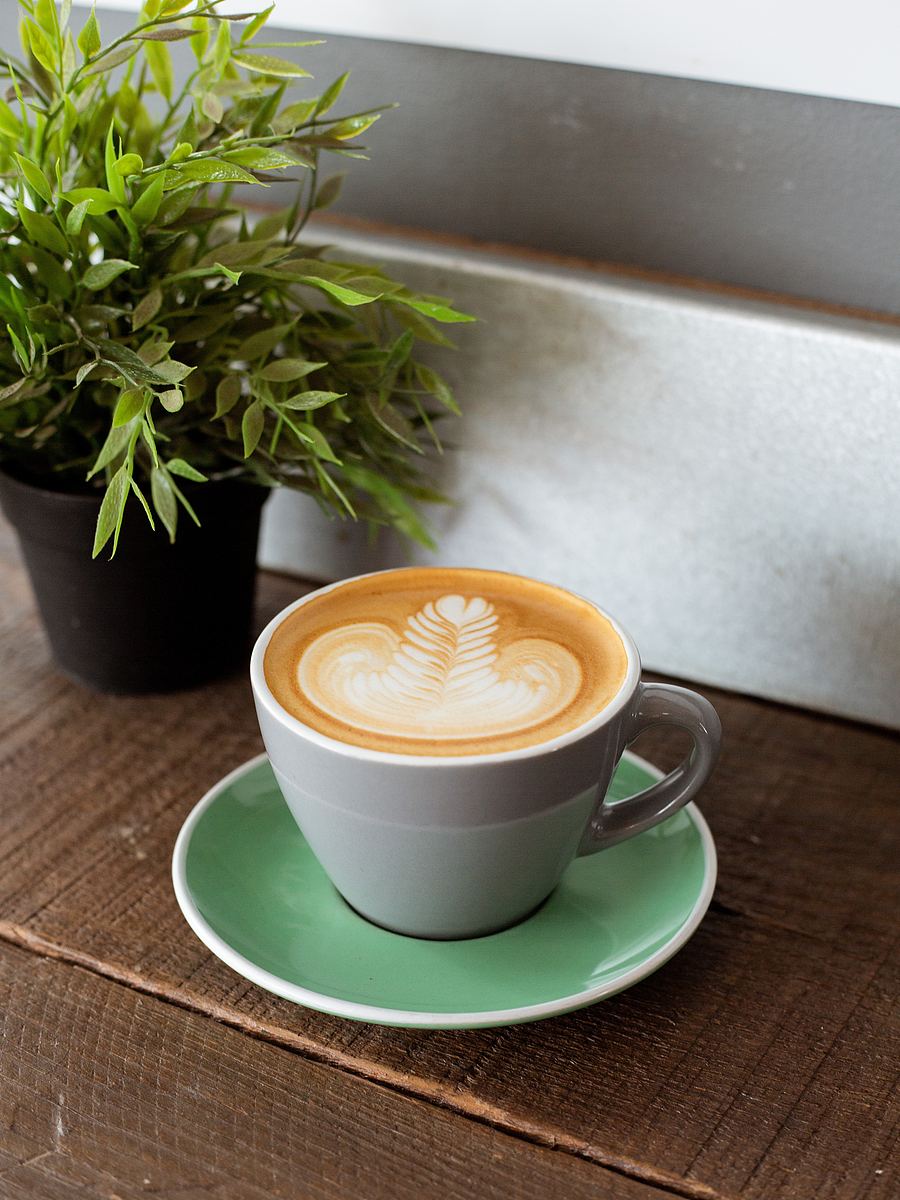 牛奶,拿铁艺术,咖啡屋和阿德莱德