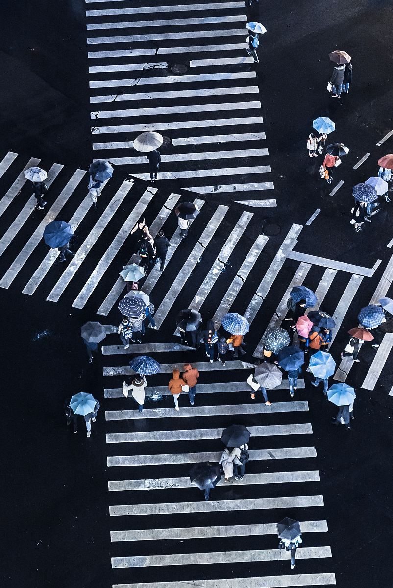 雨水雨伞道路及行人房署