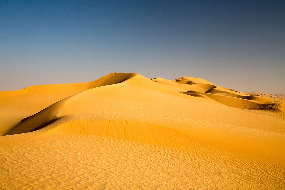 阿曼南部沙漠深处